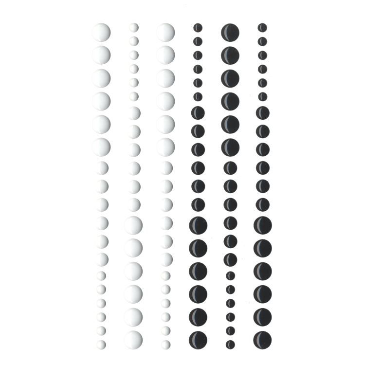 Harzperlen 'Schwarz &amp; Weiß'