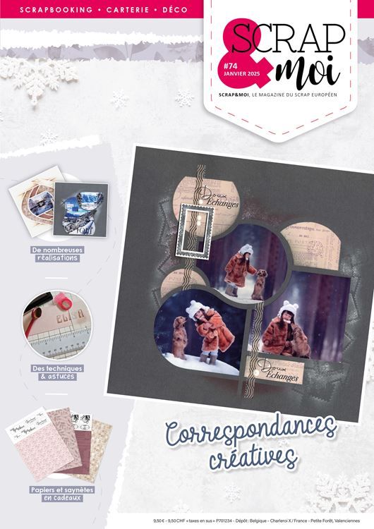 Scrap&amp;Moi Magazin Nr. 74 🇫🇷