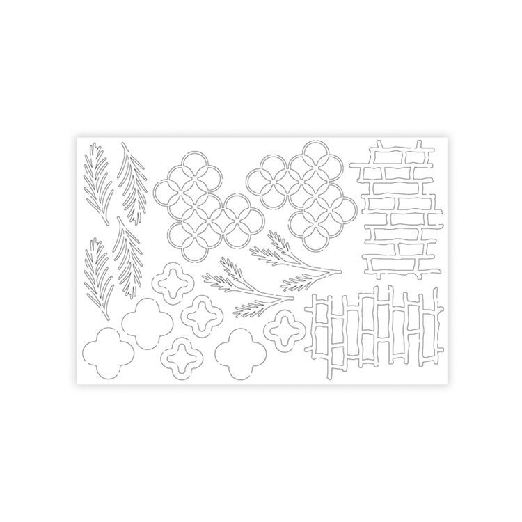 Konturenfiguren 'Hossegor'