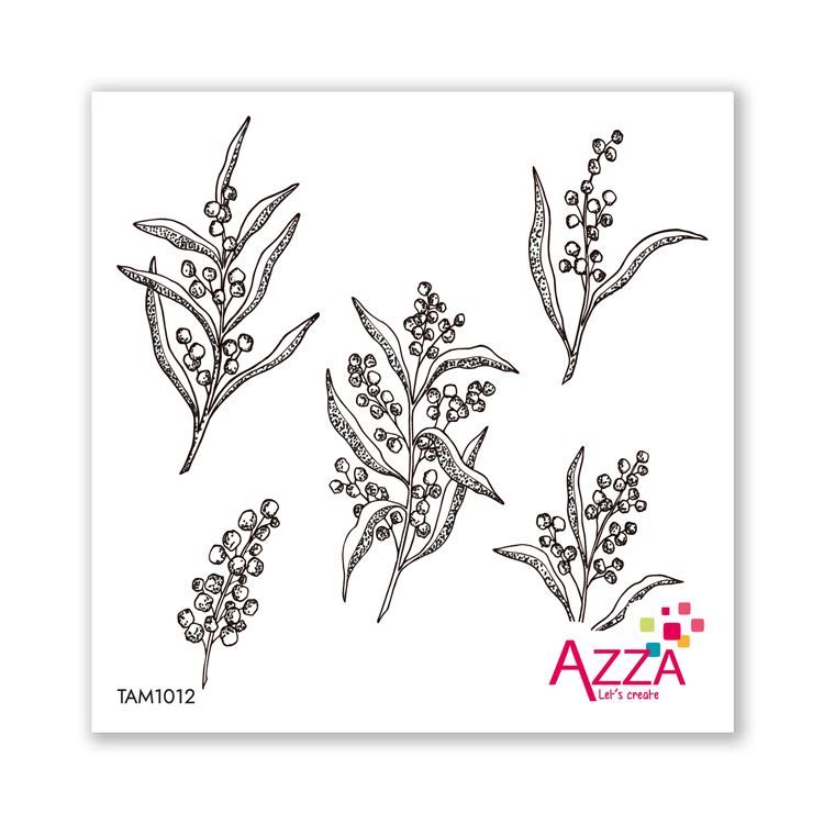Quarzstempel 'Mimose'