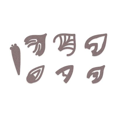 Stanzformen 'Künstlerisch Symbole I'
