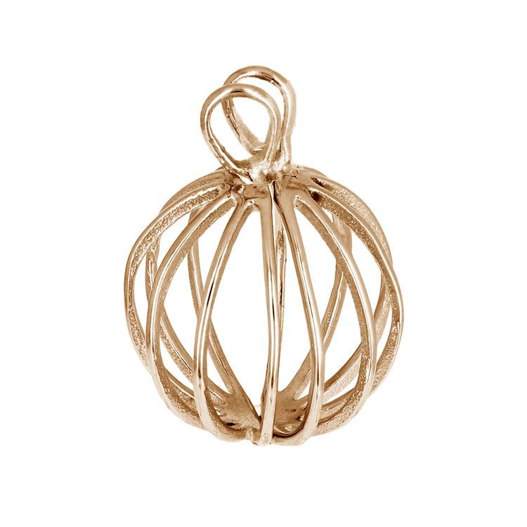 SPECIAL Anhänger in Käfigform "Harmony" vergoldet