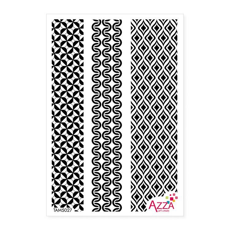 Ministempel 'Textur Retro Design'