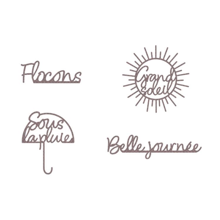 Stanzformen ‘Mots fonds climatiques’