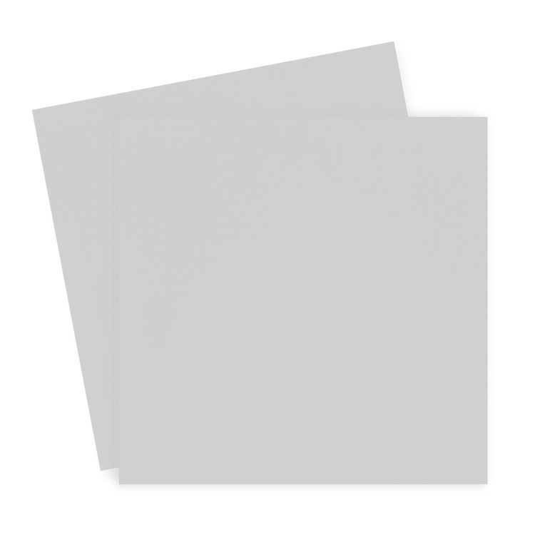 Duo Deckel aus Plexi 'Grau' (31x31 cm)