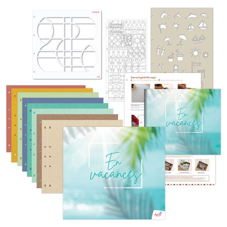 AZZA Scrapbooking Set 'Ferien'