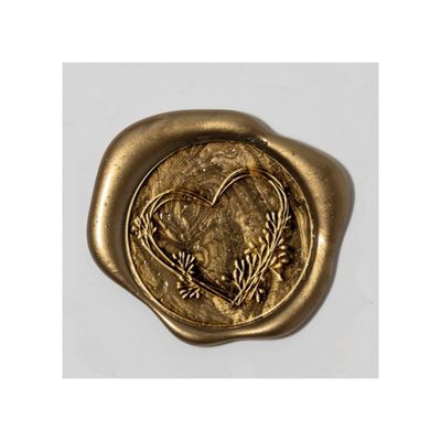 Wachssiegel ‘Herz’ (25mm)