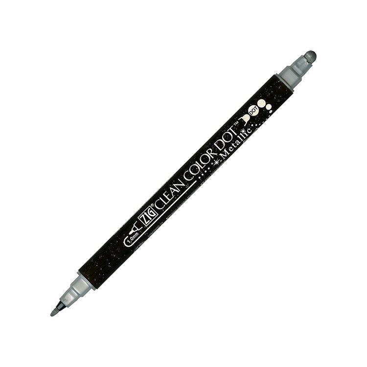 Filz &amp; Punktschreiber ‘Metallic Silver’