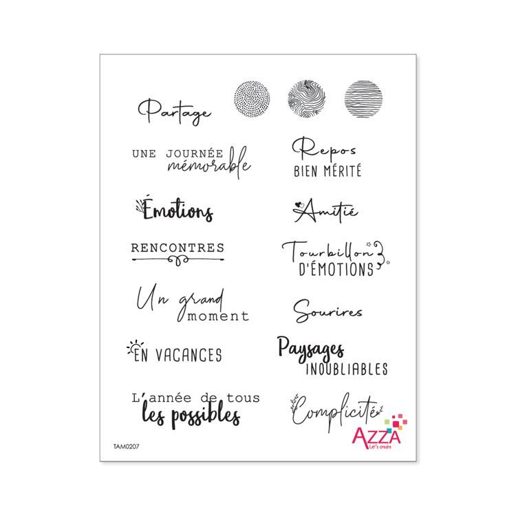 Diamantstempel  'Diaporama' 🇫🇷
