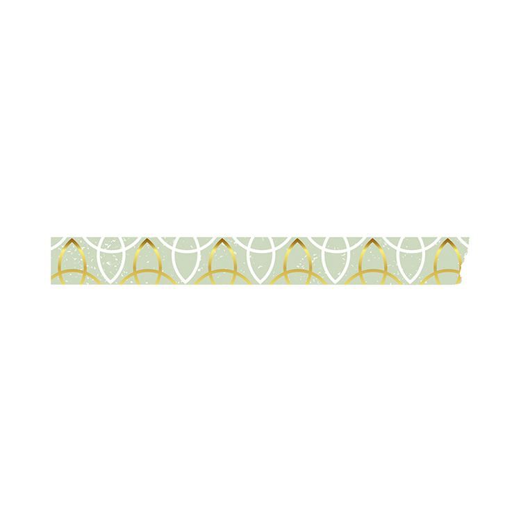 Washi-Tape 15mmx8m 'Bretagne' (goldig foliert)