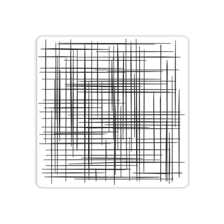 Classeur de gaufrage 'Mimosa' (15x15cm)