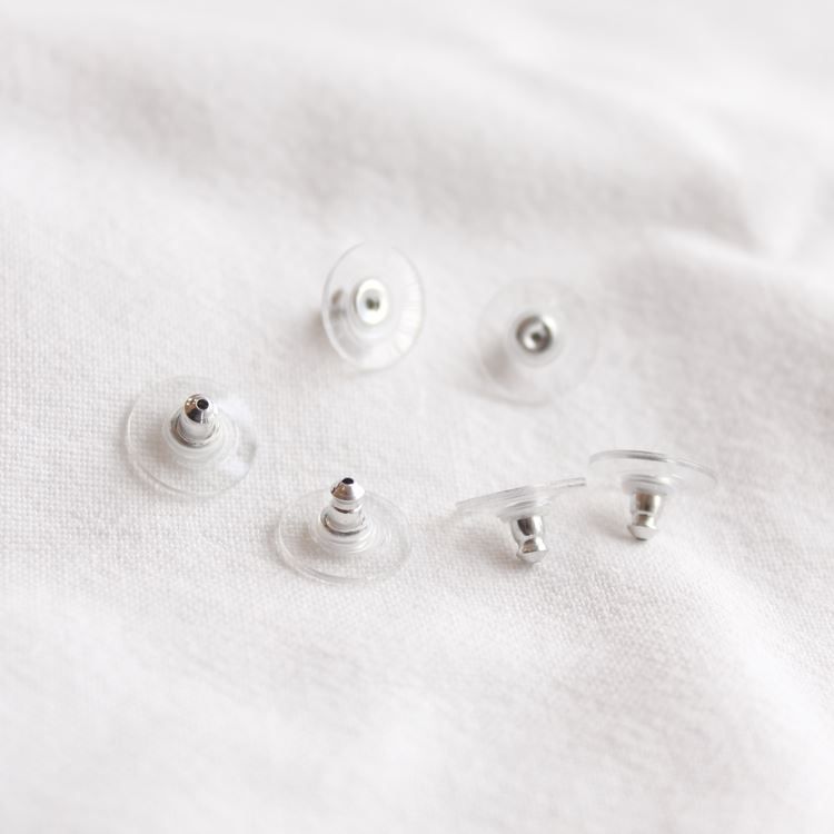 3 Paires embouts silicone et acier