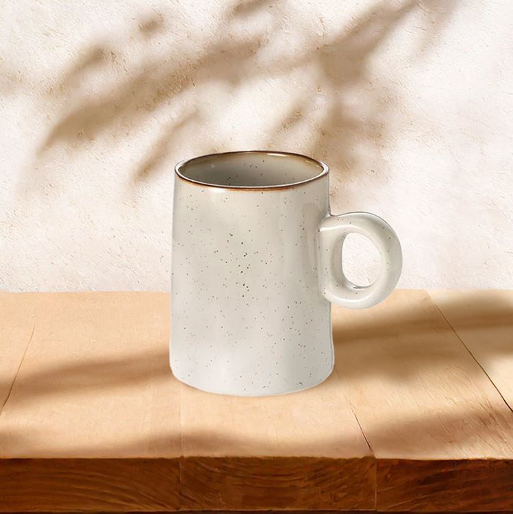 Keramikbecher Creme