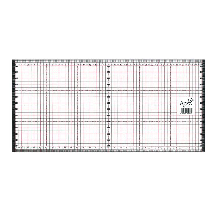 Règle Azza transparente (30x15cm)