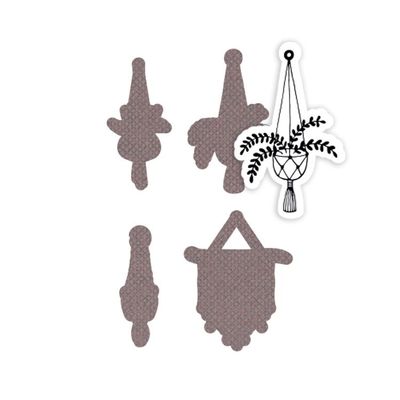 Stanzformen ‘Makramee’