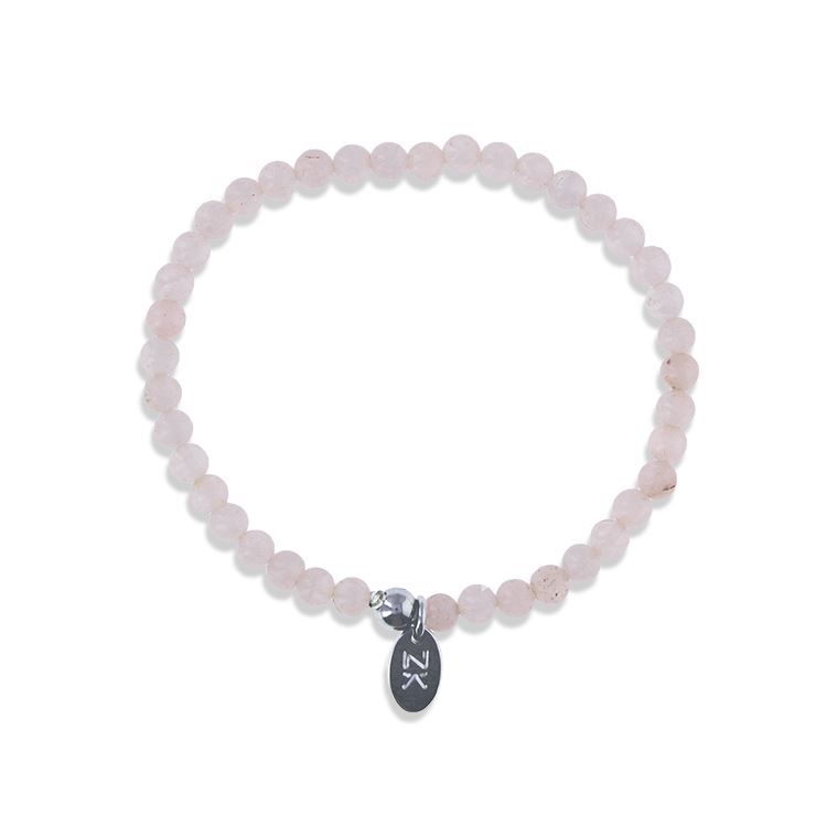 Bracelet Quartz rose, 15 cm