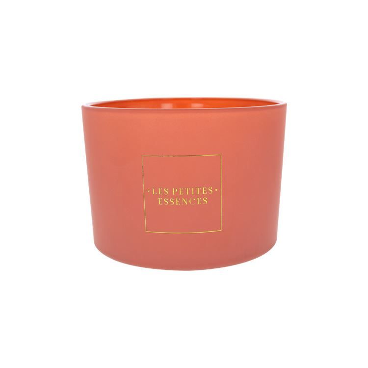 Kerzenglas 460 g – Matt Terrakotta