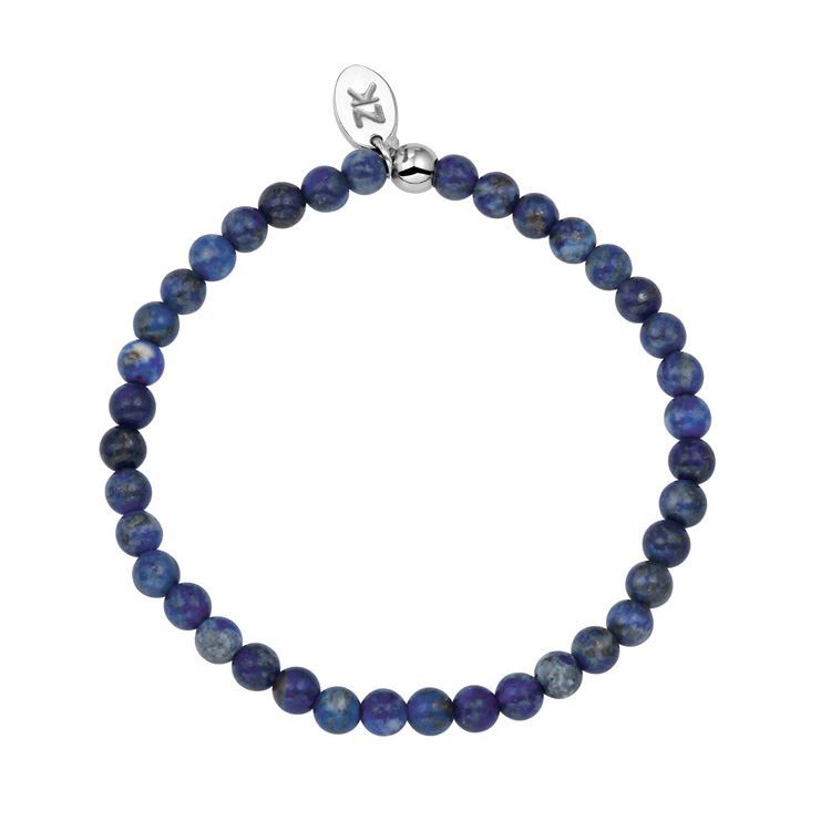 Bracelet perles lapis lazuli