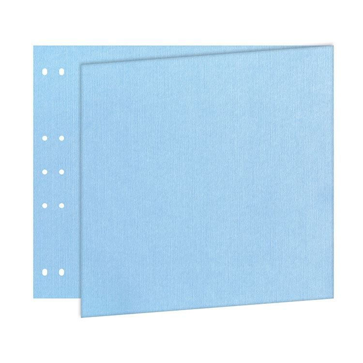 Reportage Seiten 30x60 'Blau Fuji' (5 Stk.)
