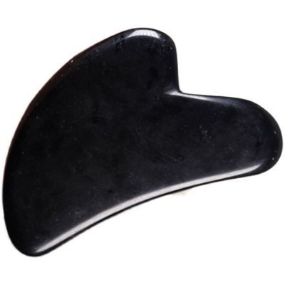 Gua Sha Massagestein – Obsidian