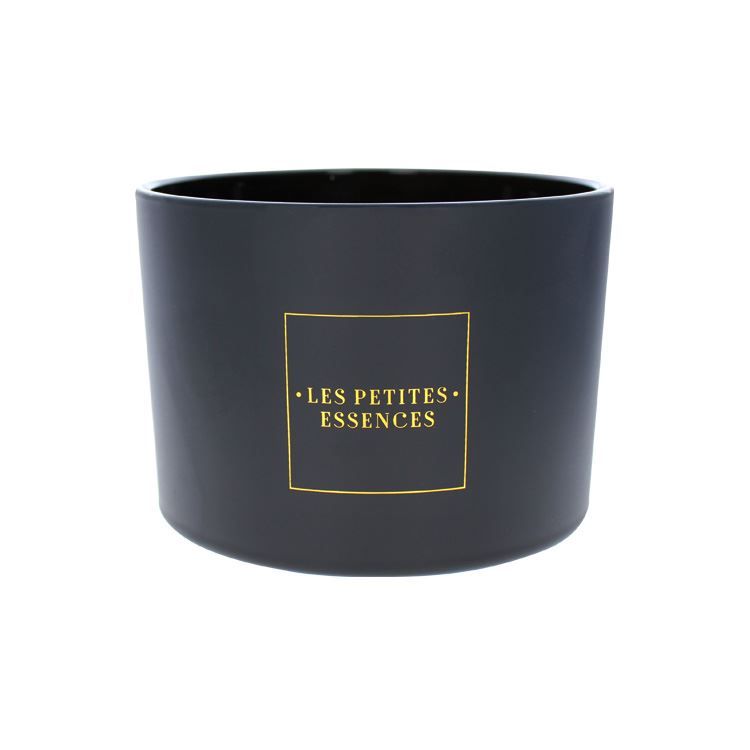 Kerzenglas 460 g – Matt Schwarz