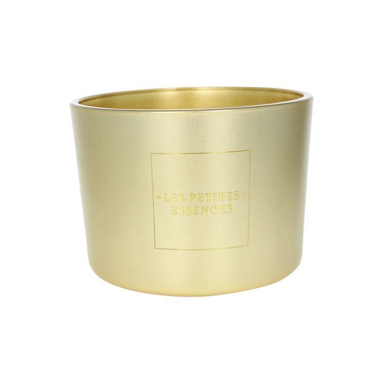 Kerzenglas 460 g – Matt Gold