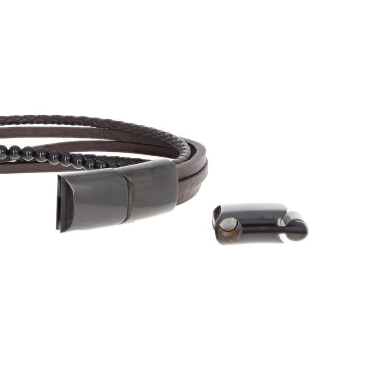 Extension aimanté bracelet,12 mm, black