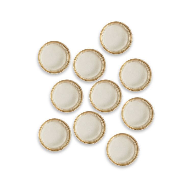 Bindescheiben 'Transparent' (18 mm - 24 Stk.)