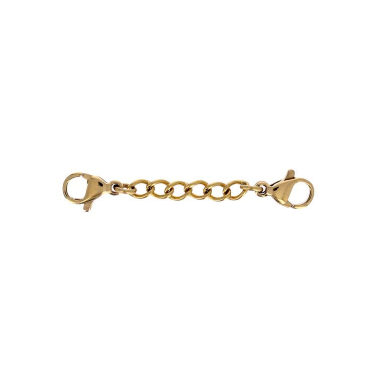 Chaine de sécurité doré 18K, 4 cm