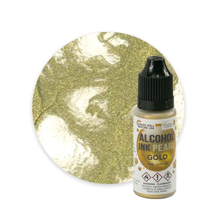 Alkohol inks 'Pearl Gold'