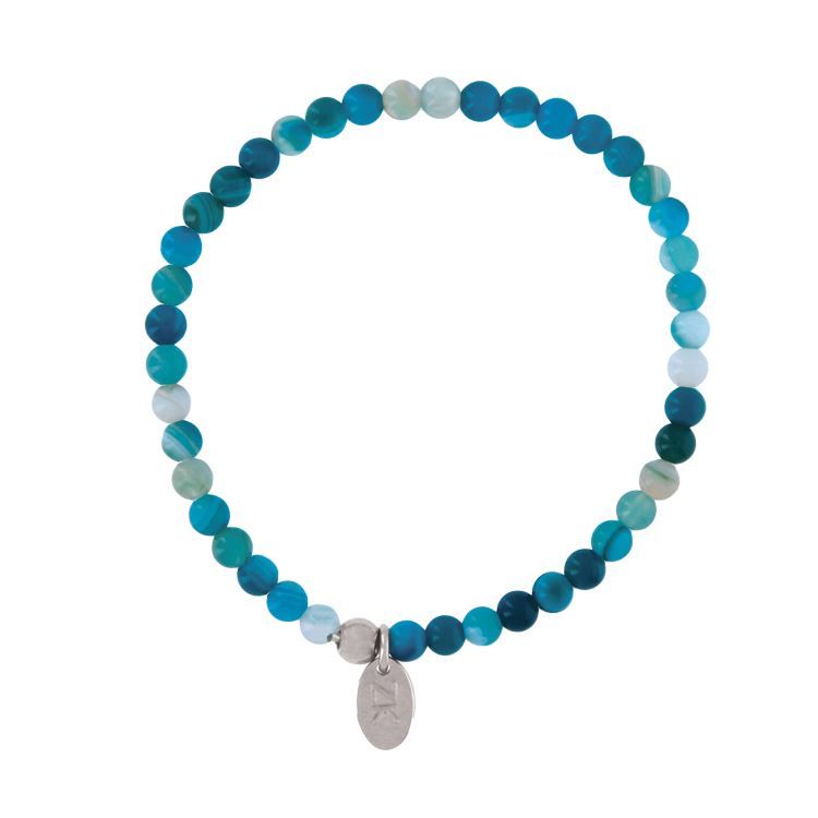 Armband Blauer Achat