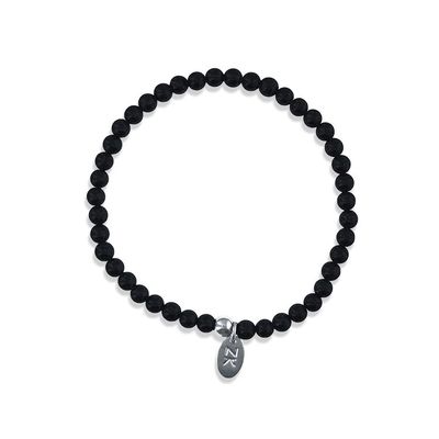 Bracelet Onyx 4 mm