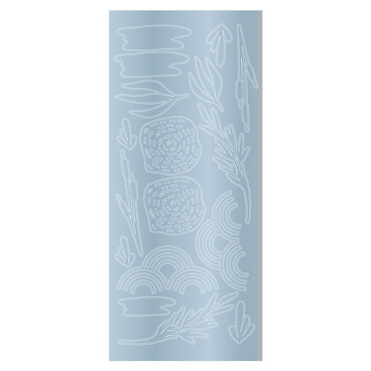 Konturenaufkleber ‘Ruheoase’