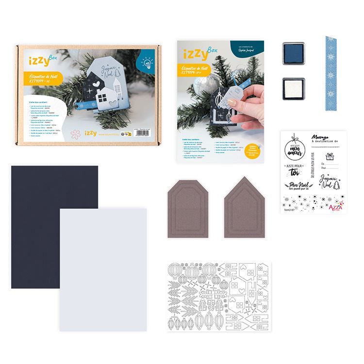 Izzy Box 'Étiquettes de Noël 🇫🇷