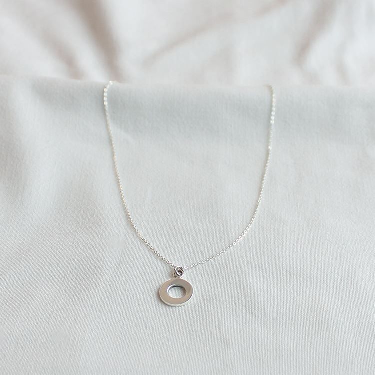 Collier Anneau, argent 925