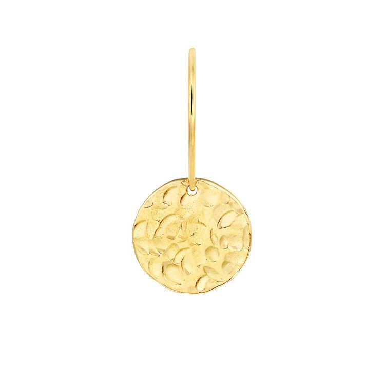 BOU rond bouchardé Okio doré 24K