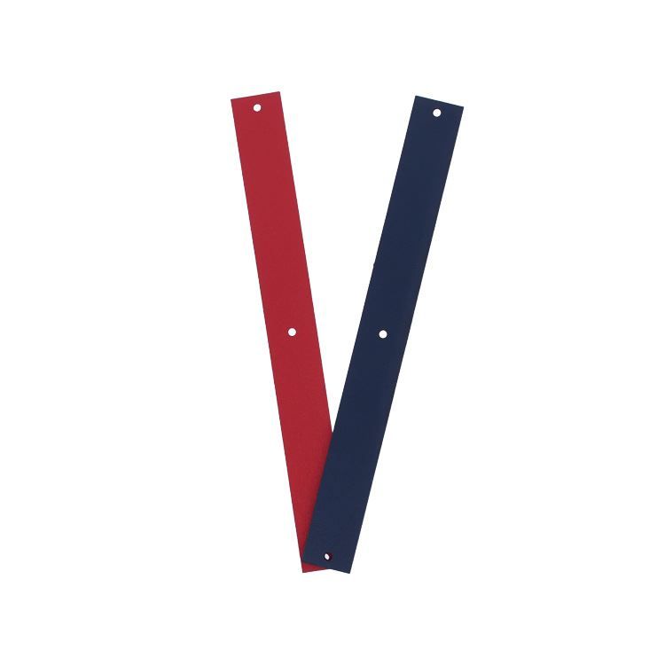 Cuir réversible BRA Elégantes bleu/rouge