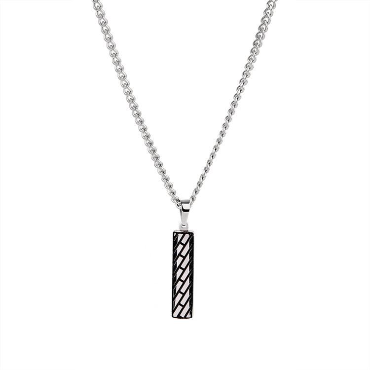 Collier et pendentif Jack, argenté
