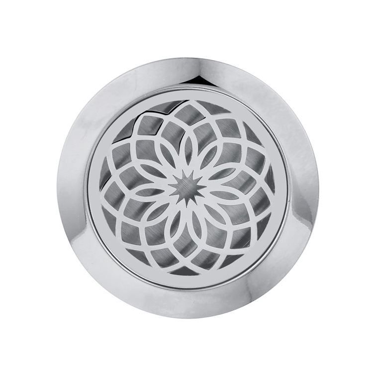 Bouton à visser diffuseur Space HE, argenté