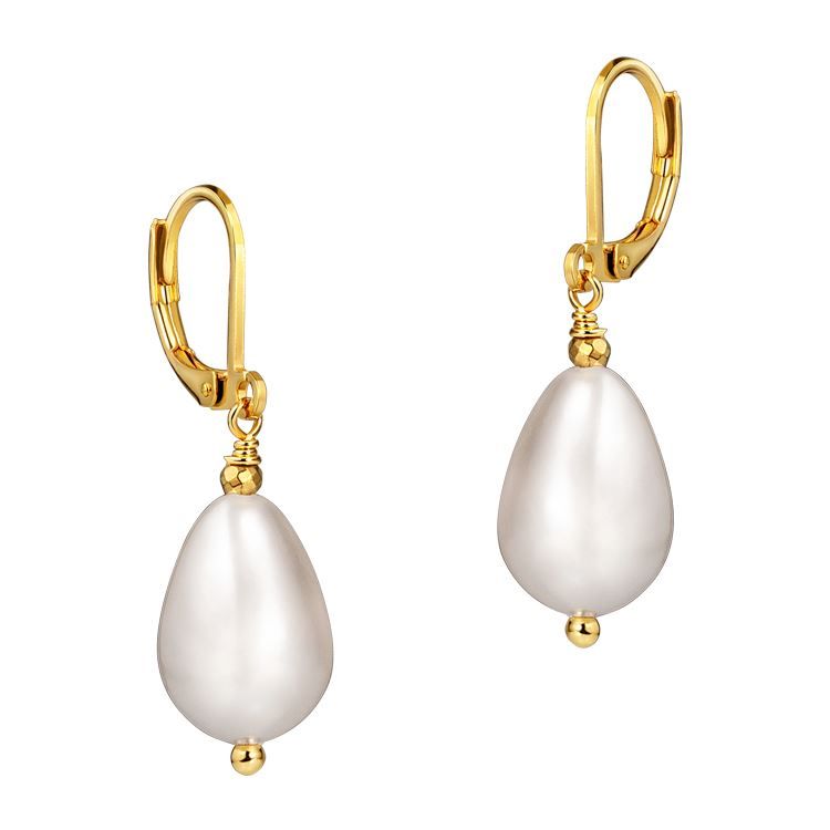 Boucles FABIOLA, nacre