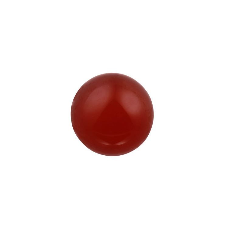 Bille agate rouge pour bague évolutive