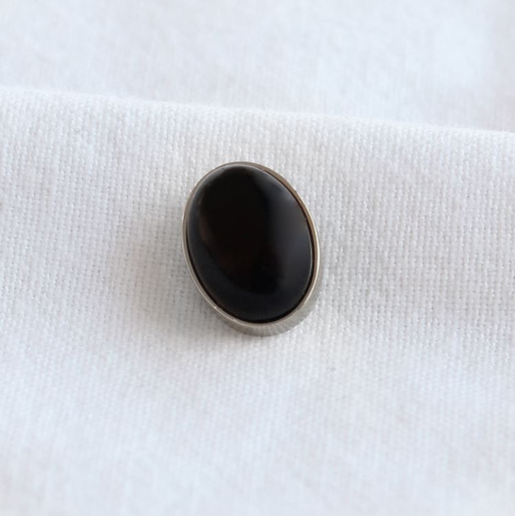 Bouton à visser onyx