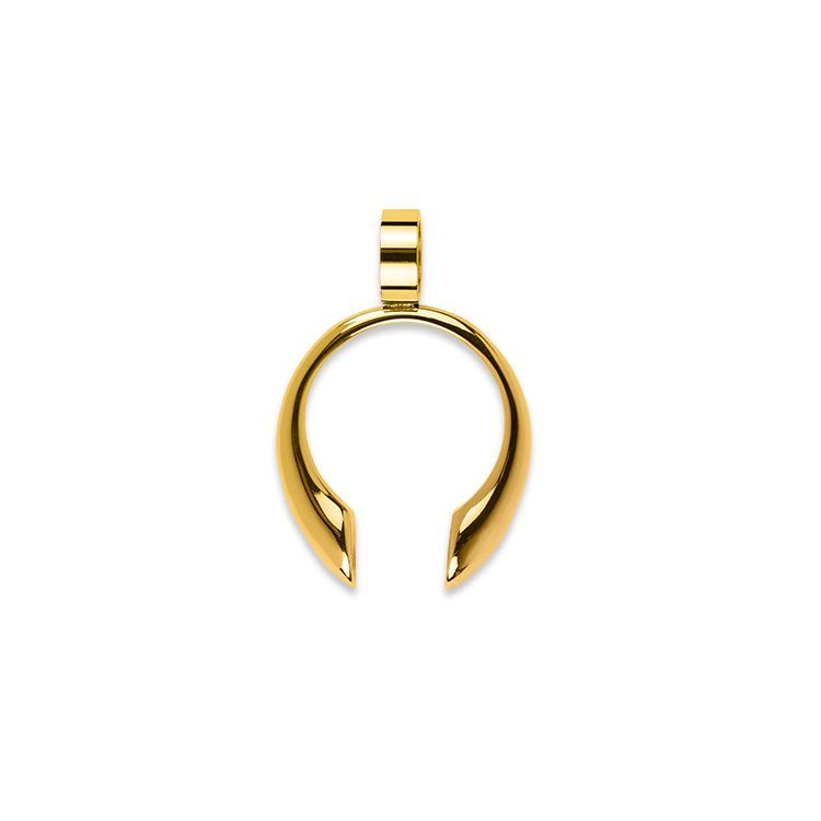 Pendentif à bille Lydie, doré 18K