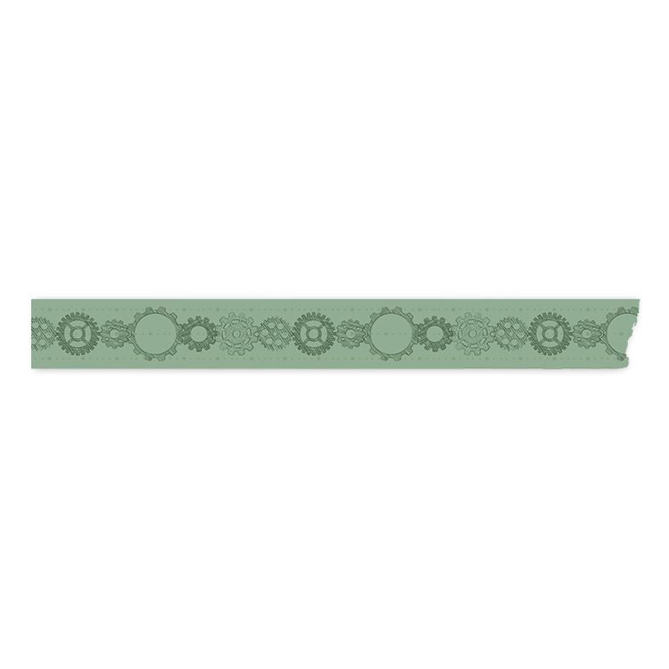 Washi-Tape 15mmx8m 'Zahnräder'