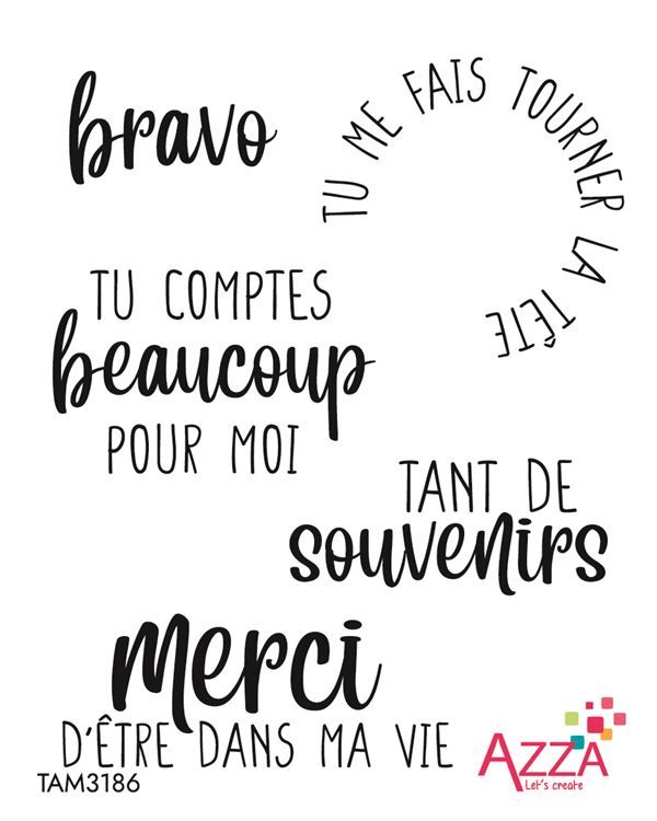 Tampons rubis mots 'Engrenages' 🇫🇷