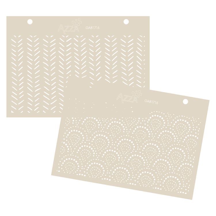 Texturschablonen 'Boho'