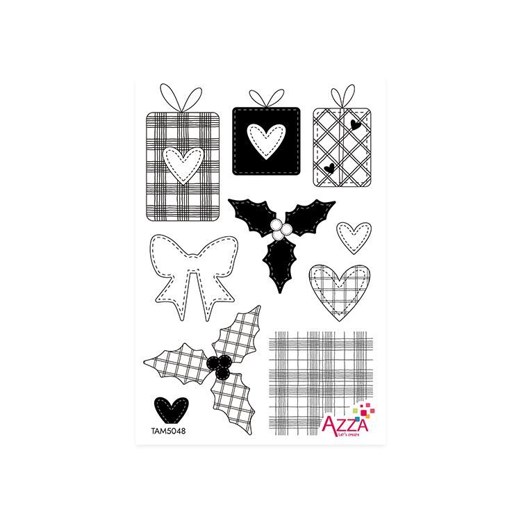 Mini-tampons 'Mon plus beau Noël'