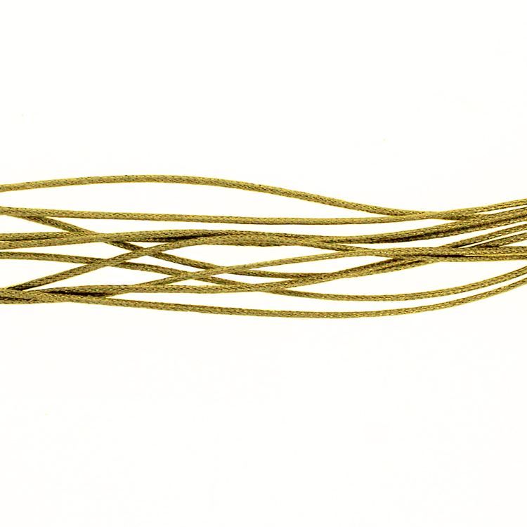 Glitzernde Wachskordel ‘Gold’ (1mmx10m)