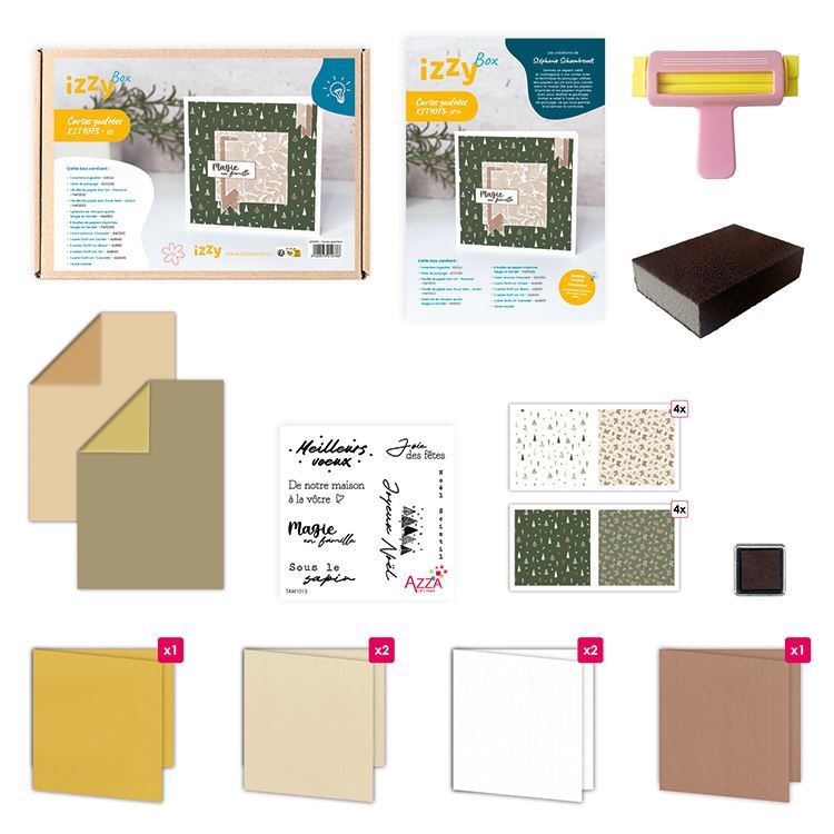 Izzy Box ‘Geprägte Karten’ 🇫🇷