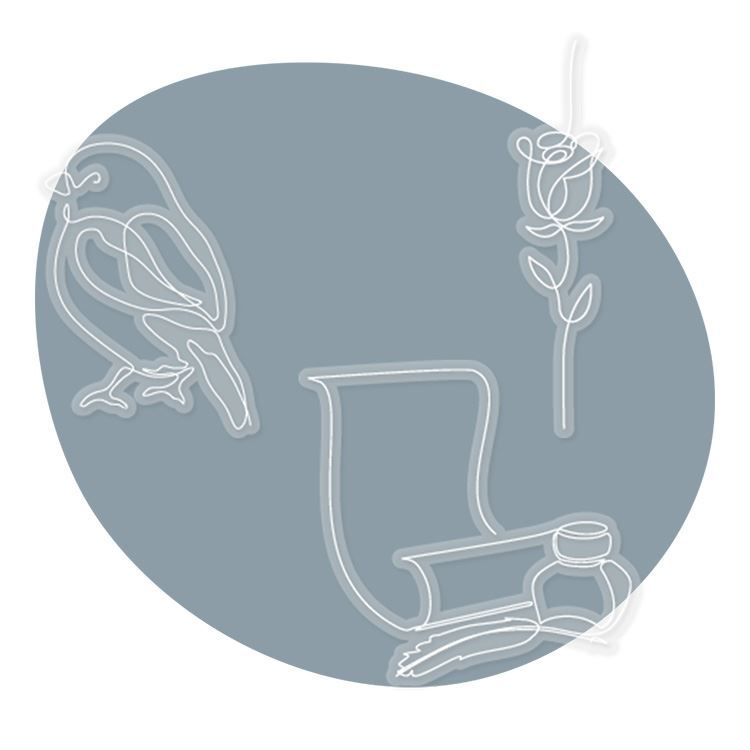 Acetat-Figuren ‘Lyrische Poesie’